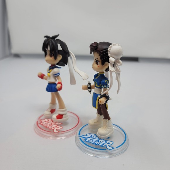 Street Fighter Capcom Video Game Figure Chun Li Sakura Pinky GSI Vance Project - Picture 8 of 11